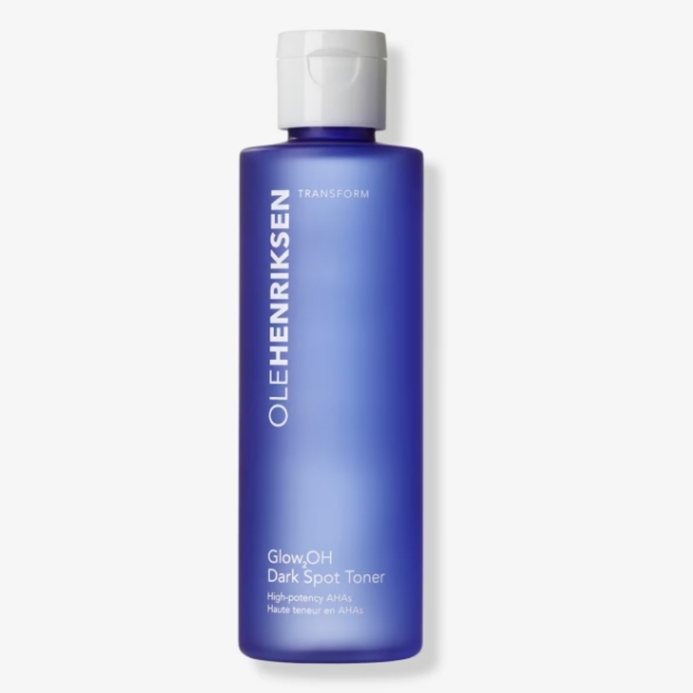 NEW NIB Ole Henriksen‎ Glow2OH 7% AHA Exfoliating Dark Spot Toner 6.5 fl.oz.